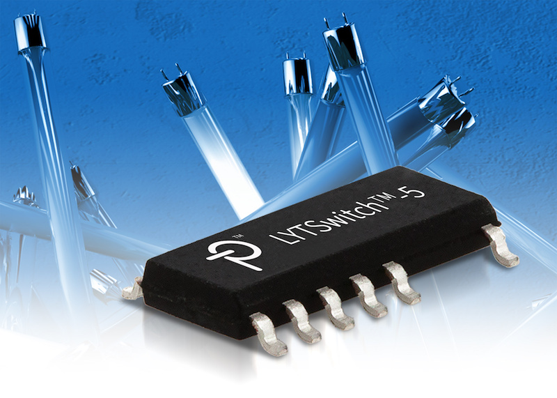 Power Integrations' highly-efficient LYTSwitch-5 ICs support multiple LED driver topologies